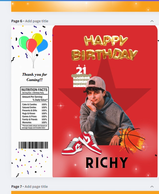 Happy Birthday Canva Tutorial